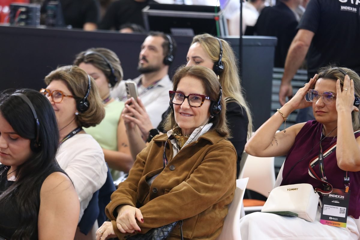 Público em auditório de evento