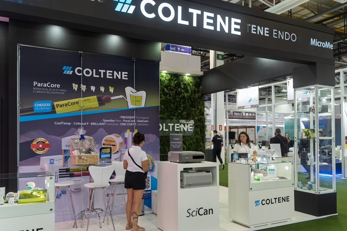 Estande em feira de negócios
